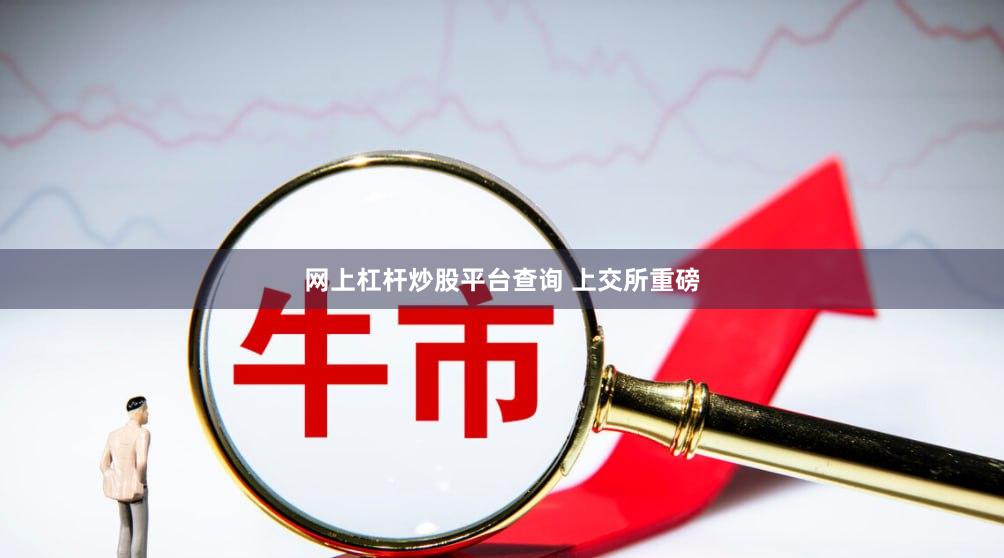 网上杠杆炒股平台查询 上交所重磅